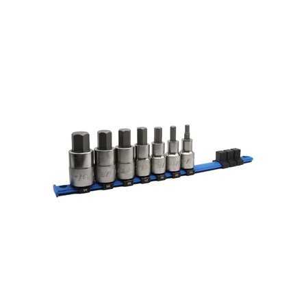 GARANT Bit Socket Set, 1/2 inch Drive, 7 Pieces U63105 1/2-HEX